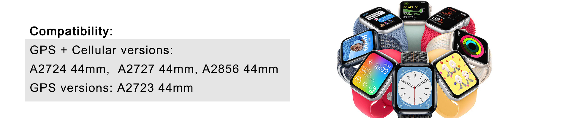 For Series SE (2nd Gen) 44mm For Series SE (2nd Gen) 44mm