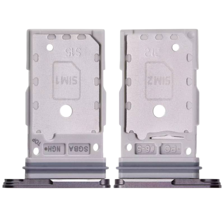 For Samsung Galaxy S24FE S721 SIM Card Tray (Dual SIM) - Graphite