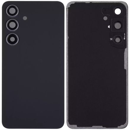 For Samsung Galaxy S24 5G S921B/S921U/S921U1/S921W/S921N/S921E Battery Cover with Small Parts - Onyx Black