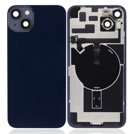 For iPhone 14 Plus Back Glass Housing Assembly - Midnight - OEM New