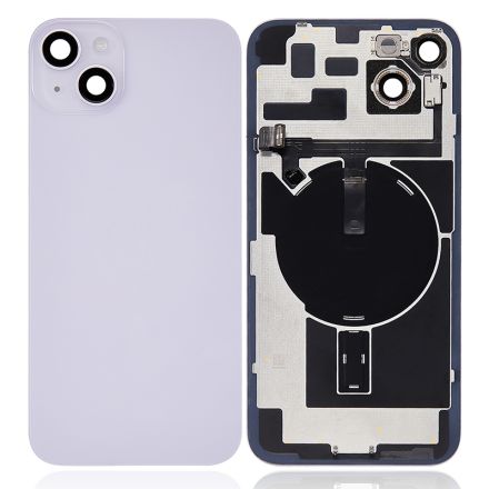 For iPhone 14 Plus Back Glass Housing Assembly - Purple - OEM New