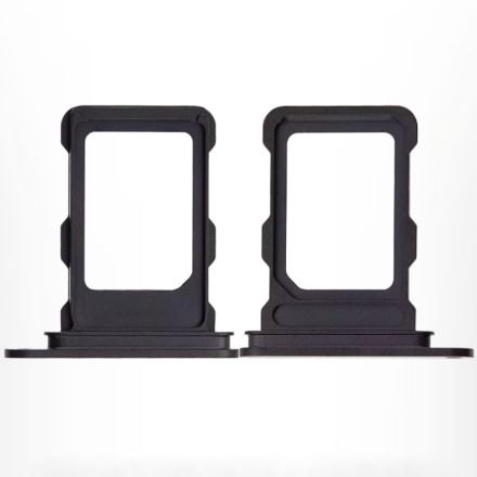 For iPhone 16 Pro / 16 Pro Max Single SIM Card Tray - Black Titanium