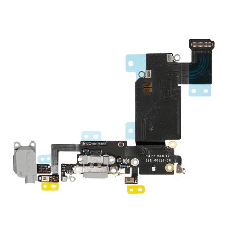 For iPhone 6S Plus Charging Port Flex Cable Ribbon - Dark Gray