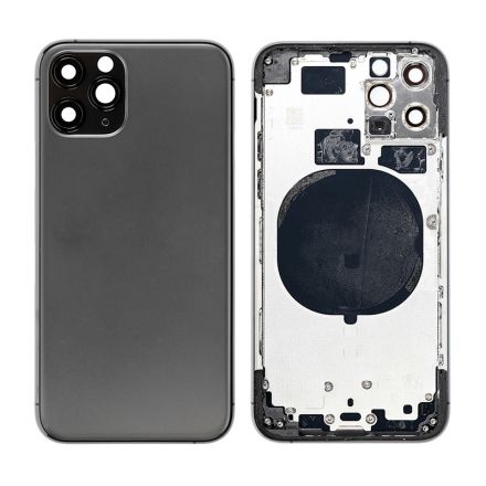 For iPhone 11 Pro Back Cover Assembly - Black