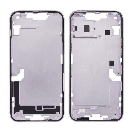 For iPhone 14 Plus Middle Frame Rear Housing Assembly - Purple - OEM Assembled