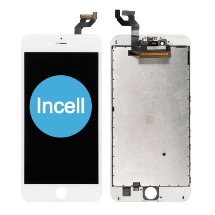 For iPhone 6S LCD Screen Digitizer Assembly with Frame - White - Incell