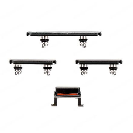 For iPhone XS Side Keys (4 pcs/set) - Gray