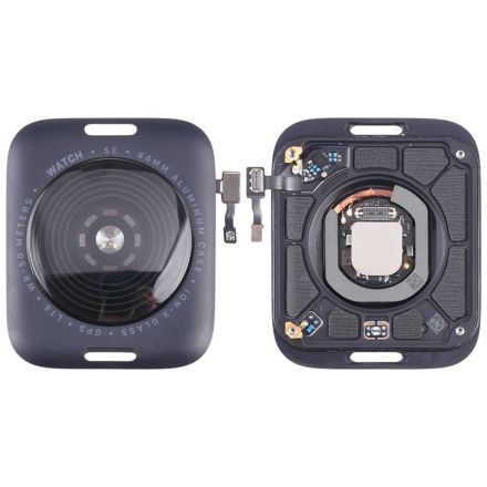 For Apple Watch SE 2022 (GPS Version) Glass Back Cover with Charging Module - 44mm