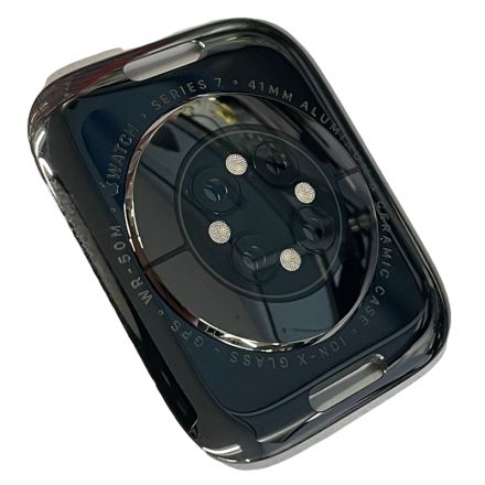 For Apple Watch Series 7 (GPS Version) Glass Back Cover - 41mm