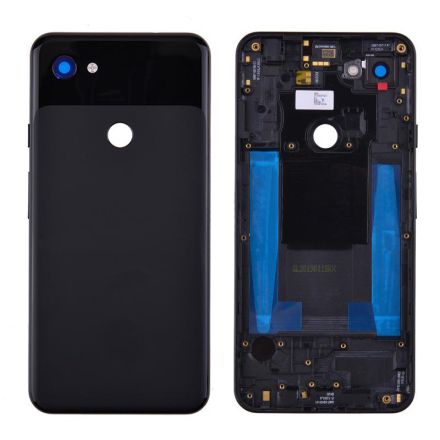 For Google Pixel 3a XL Back Cover Battery Cover - Black
