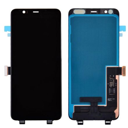 For Google Pixel 4 XL LCD Screen Digitizer Assembly - Black - OEM Refurbished