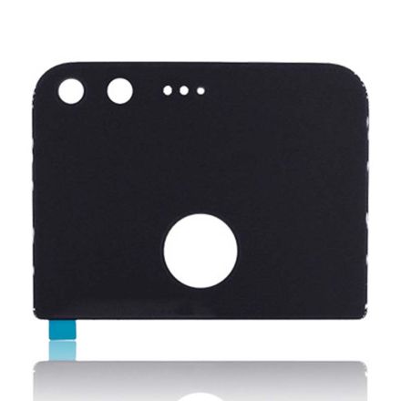 For Google Pixel XL Rear Camera Glass Lens Cover with Adhesive - Black