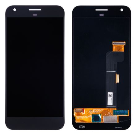For Google Pixel XL LCD Screen Digitizer Assembly - Black - Without Any Logo - OEM Refurbished