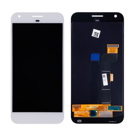 For Google Pixel XL LCD Screen Digitizer Assembly - White - Without Any Logo - OEM Refurbished