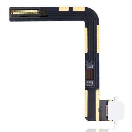 For Apple iPad 7 (2019)/iPad 8 (2020) Charging Port Flex Cable Ribbon - White