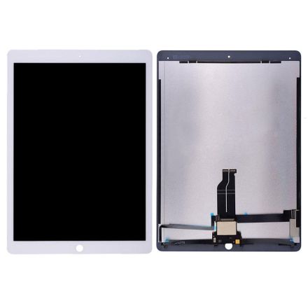 For iPad Pro 12.9 LCD Screen Digitizer Assembly With Copy IC Board - White - OEM New