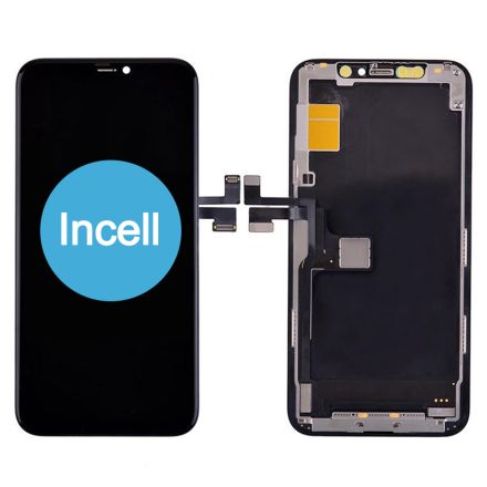 For iPhone 11 Pro LCD Screen Digitizer Assembly with Frame - Black - Incell