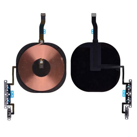 For Apple iPhone 11 Pro Wireless Charger Chip with Volume Flex Cable Ribbon