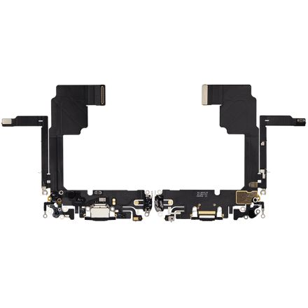 For iPhone 15 Pro Charging Port Flex Cable Ribbon - Black Titanium - OEM New