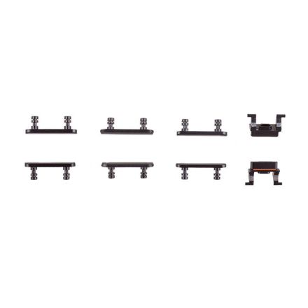 For Apple iPhone 8 Plus Side Keys Set - Black