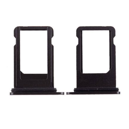 For iPhone 8 Plus SIM Card Tray - Black