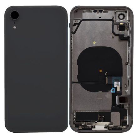 For iPhone XR Back Cover Assembly - Black