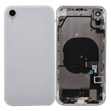 For iPhone XR Back Cover Assembly - White