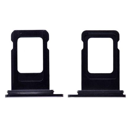 For iPhone XR SIM Card Tray - Black
