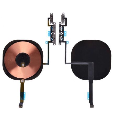For Apple iPhone XS Max Wireless Charger Chip with Volume Flex Cable Ribbon