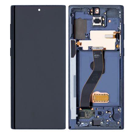 For Samsung Galaxy Note10 SM-N970/N970U/N970F OLED Screen Digitizer Assembly with Front Frame - Aura Glow - OEM New