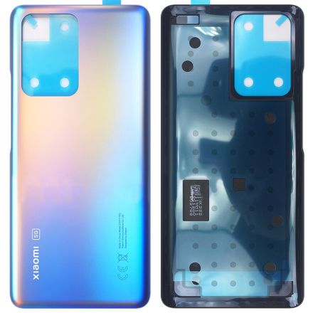 For Xiaomi 11T Pro Battery Door Back Cover - Celestial Blue