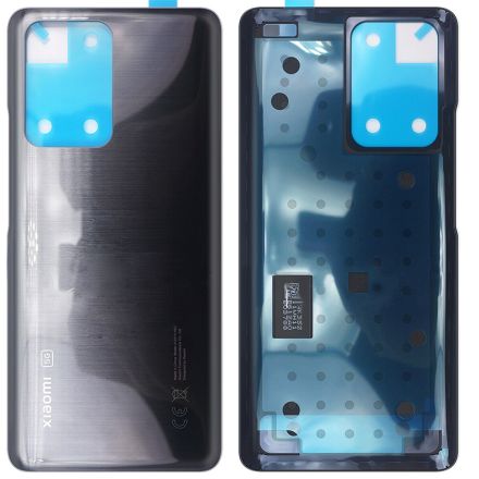 For Xiaomi 11T Pro Battery Door Back Cover - Meteorite Gray