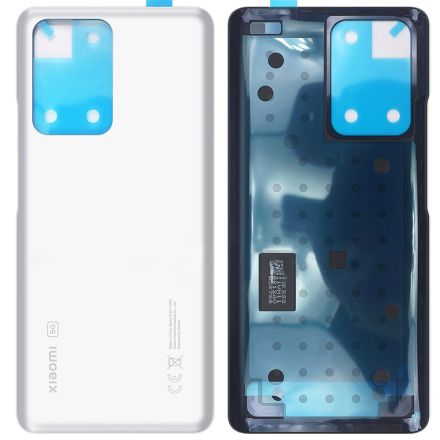 For Xiaomi 11T Pro Battery Door Back Cover - Moonlight White