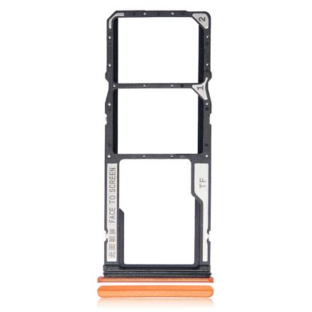 For Xiaomi Redmi 9T/ Note 9 4G / Poco M3 SIM Card Tray - Orange