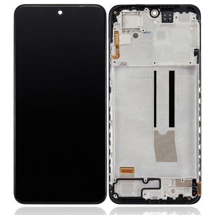 For Xiaomi Redmi Note 11 LCD Screen Digitizer Assembly with Front Frame (International Version) - OEM New
