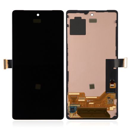 For Google Pixel 7 OLED Screen Digitizer Assembly with Front Frame - Black - OEM New