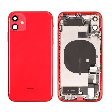 For iPhone 11 Back Cover Rear Housing Assembly - Red
