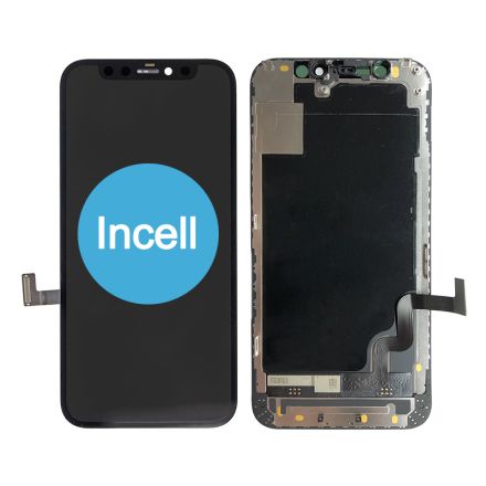 For iPhone 12 Mini LCD Screen Digitizer Assembly with Frame - Black - Incell