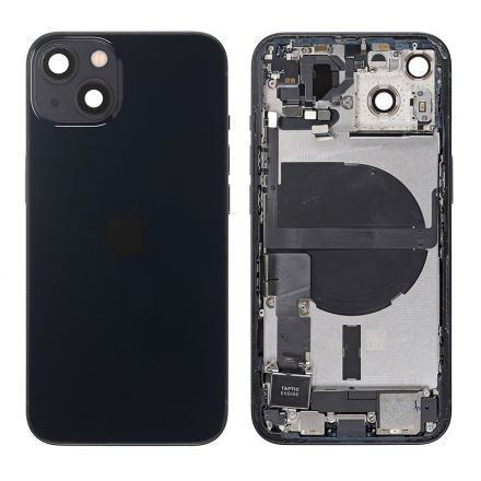 For iPhone 13 Back Cover Rear Housing Assembly - Black