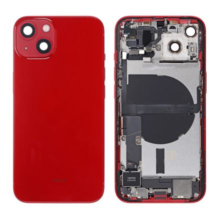 For iPhone 13 Back Cover Rear Housing Assembly - Red