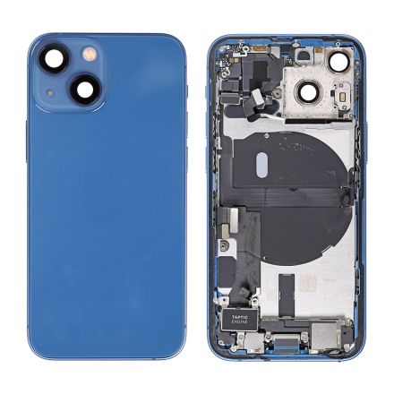 For iPhone 13 Mini Back Cover Rear Housing Assembly - Blue