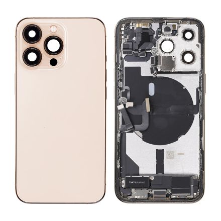 For iPhone 13 Pro Back Cover Rear Housing Assembly - Gold