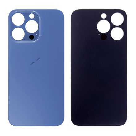 For iPhone 13 Pro Battery Door Back Cover - Blue