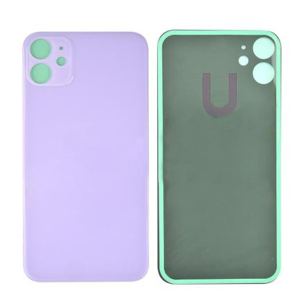 For iPhone 11 Battery Door Back Cover - Purple