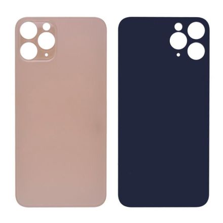 For iPhone 11 Pro Battery Door Back Cover - Gold