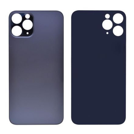 For iPhone 11 Pro Max Battery Door Back Cover - Black
