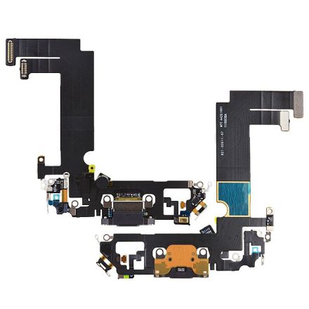 For iPhone 12 Mini Charging Port Flex Cable Ribbon - Black - OEM Refurbished