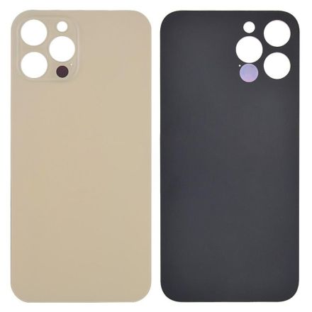 For iPhone 12 Pro Max Battery Door Back Cover - Gold