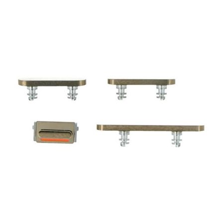 For iPhone 12 Pro/12 Pro Max Side Keys (4 pcs/set) - Gold