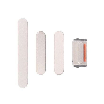 For iPhone 12 Side Keys (4 pcs/set) - White